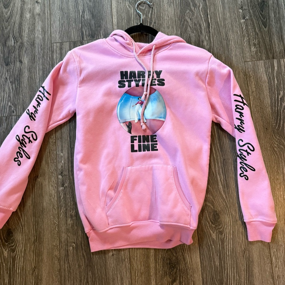 Pink Harry Styles Fine Line Hoodie